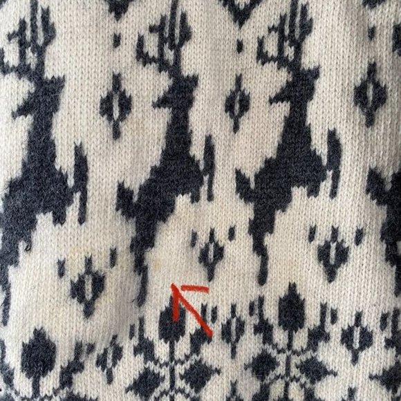 Vintage Carroll Reed Wool Angora Sweater Cardigan - Picture 9 of 9